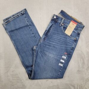 Levis 505 Jeans Men 36x34‎ Denim Pant Regular Straight Flex Sit Waist 005052309